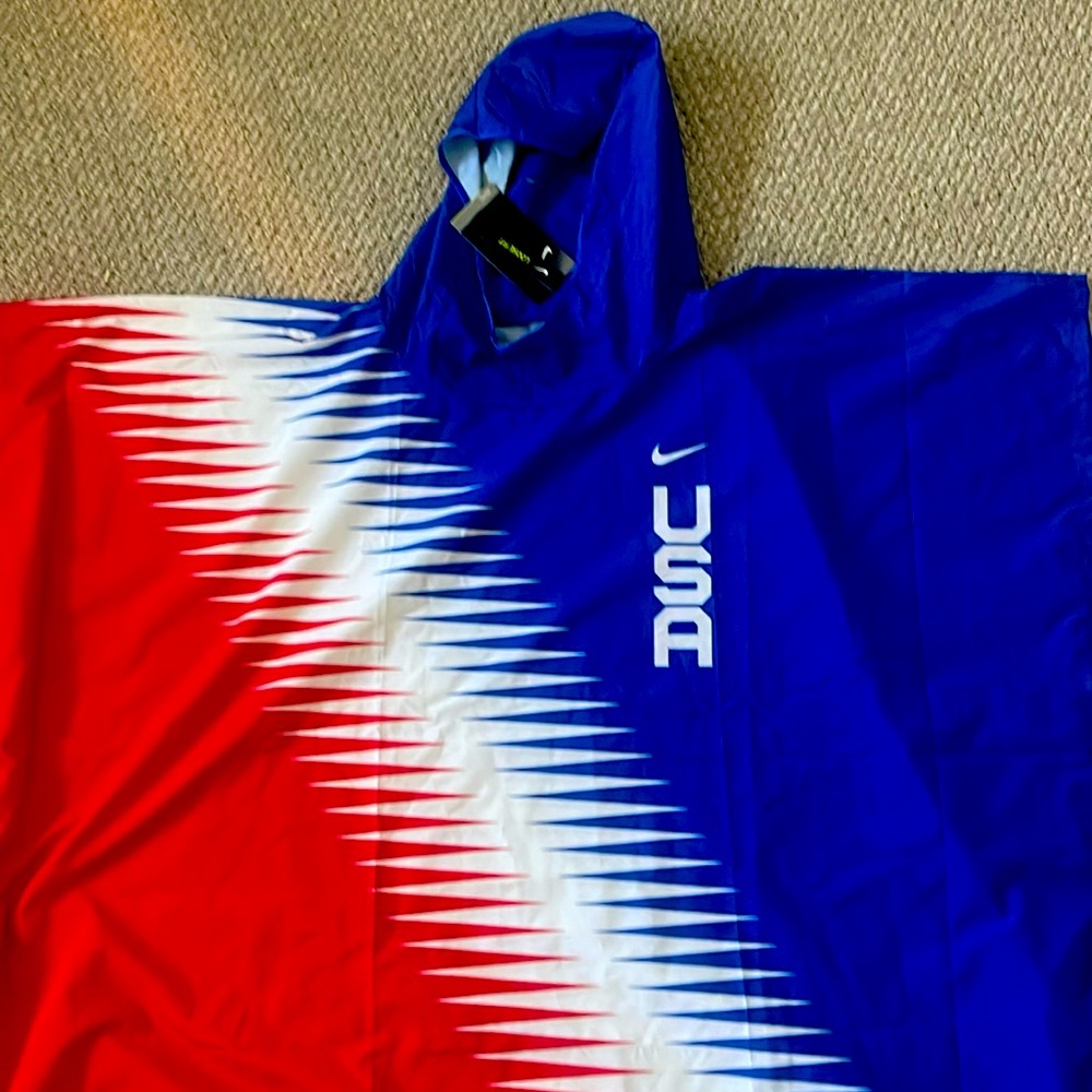 Nike team USA poncho